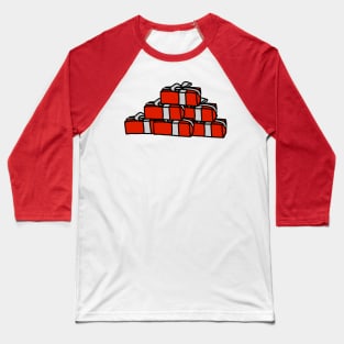 Christmas Gift Boxes Baseball T-Shirt